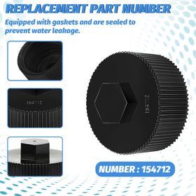 Adabuing 154712 drain cap for Sd60 with durable construction