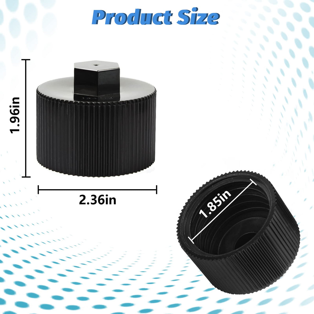 Adabuing 154712 drain cap for top mount Pentair Sd40 enhances seal