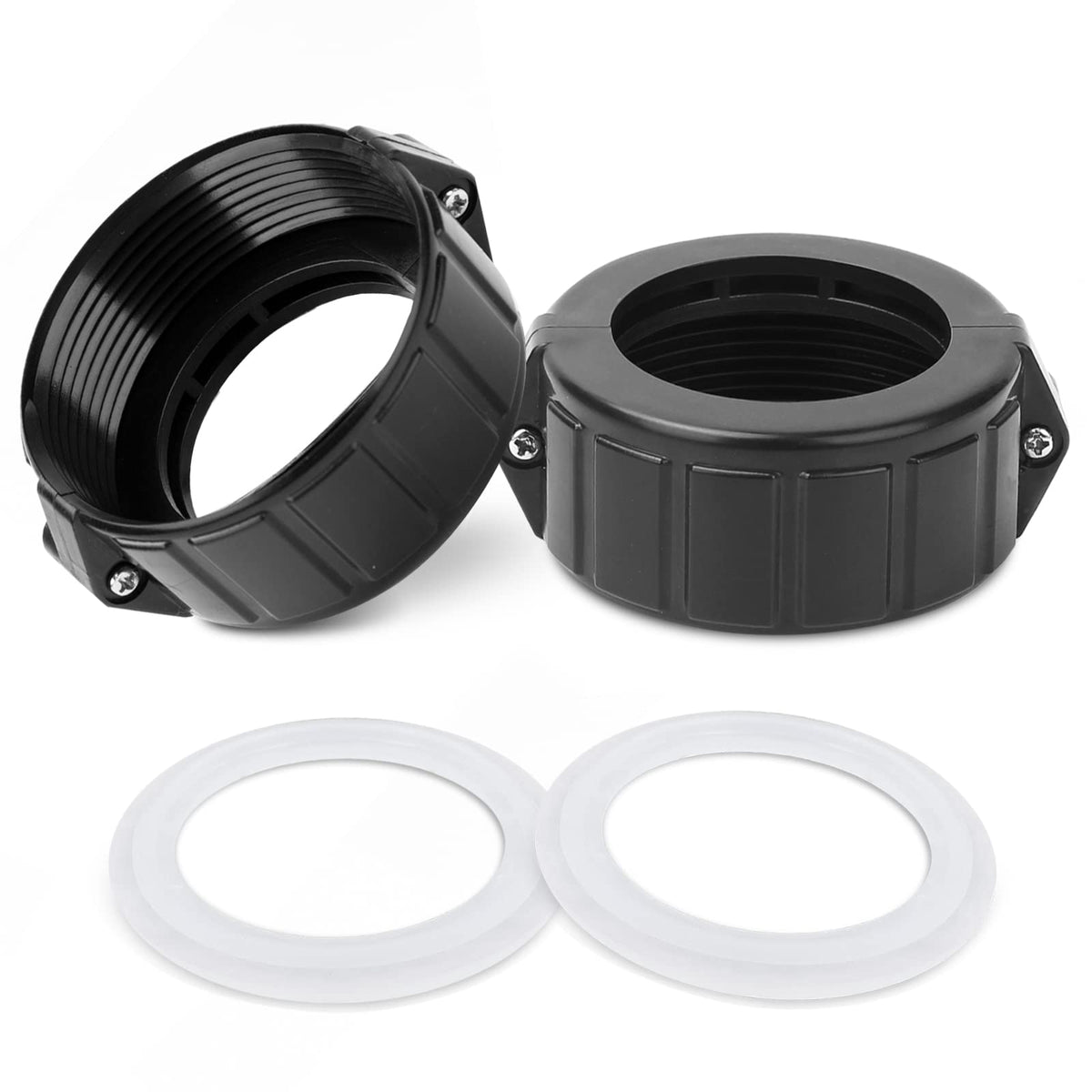 Adabuing 2in heater split nut union for secure spa connections