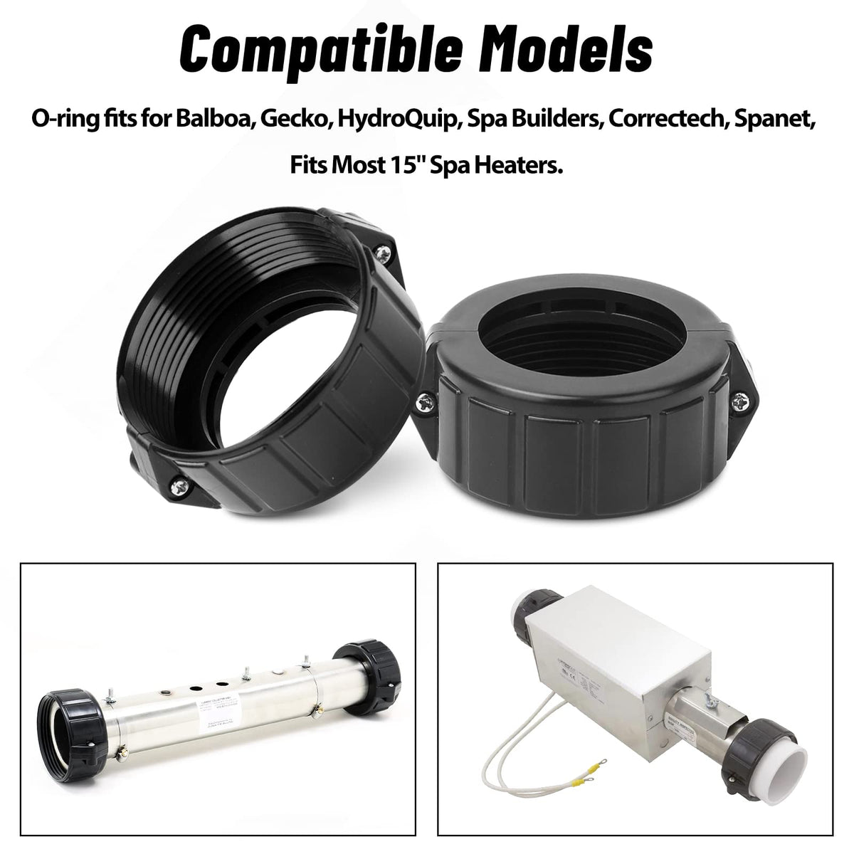 Adabuing Balboa Gecko compatible union for versatile spa fits