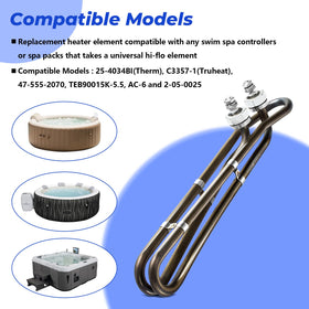 Adabuing mounting hardware set for secure installation