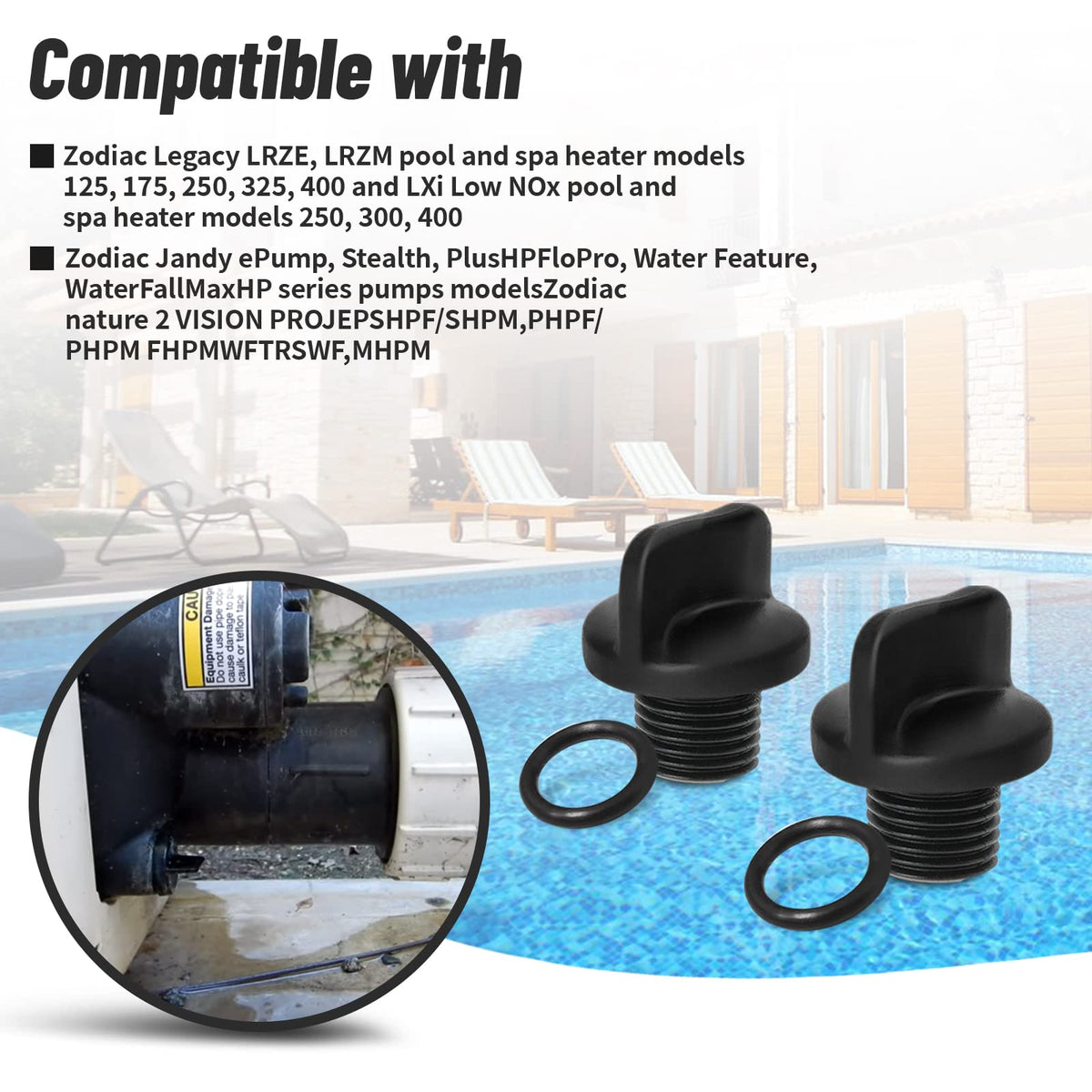 Adabuing R0446000 finger-knob design for easy threading