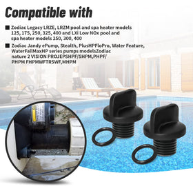 Adabuing R0446000 finger-knob design for easy threading