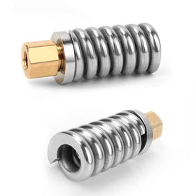 Adabuing spring and washers pack enables easy, secure installation.