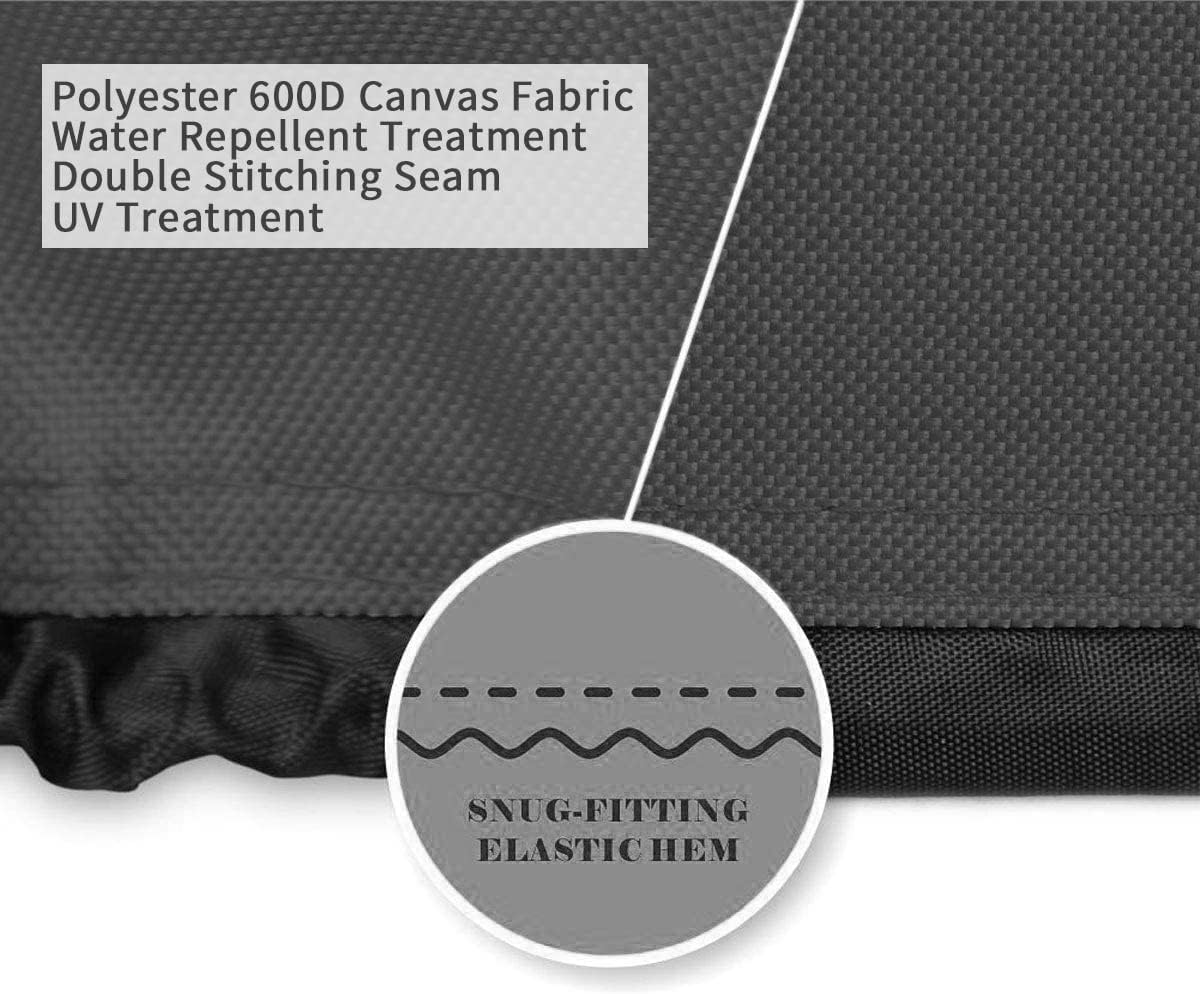 Double-stitched seams add tear resistance for durable outdoor use.