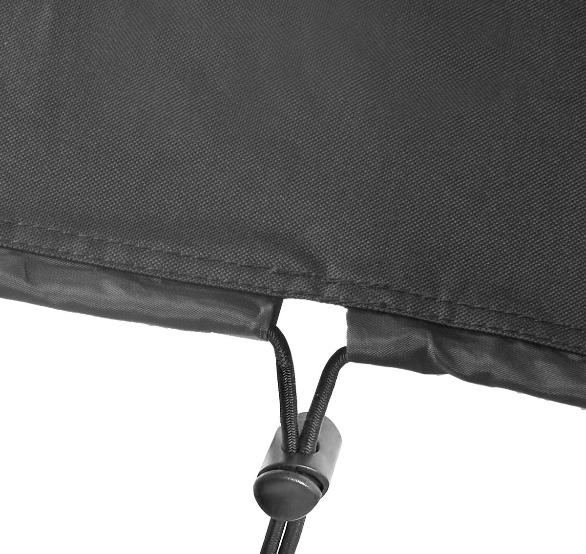 Adamoss heavy-duty cover with double-stitched seams resists tears in windy conditions.