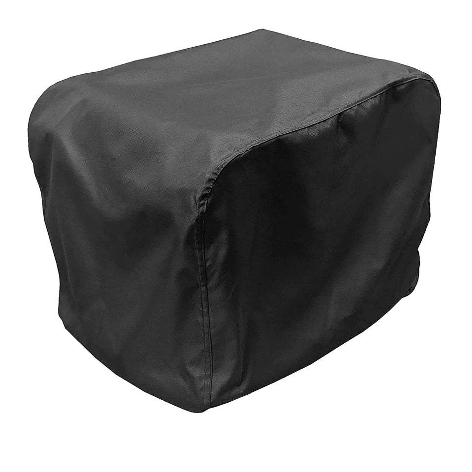 Adamoss generator cover front view shows waterproof protection for outdoor use.