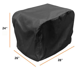 Wind and UV protection helps keep your generator clean and dry.