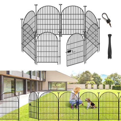 ADAVIN garden fence arch design defines elegance and boundary in the yard