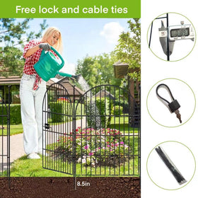 ADAVIN thick-welded metal wire fence resists bending and cracking.