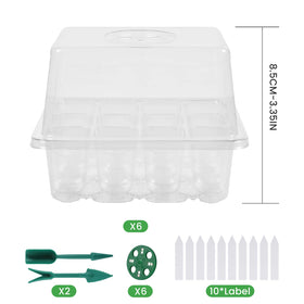 Adawook seedling kit in action demonstrates streamlined setup for herbs and vegetables.