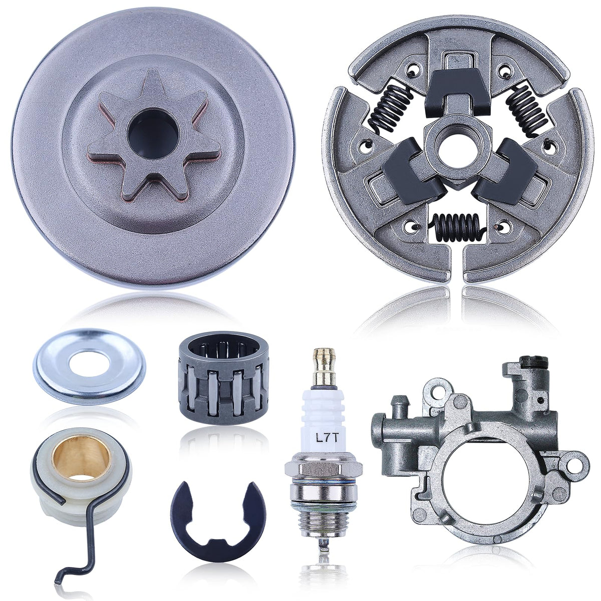 Adefol 38-7T sprocket drum in action for smooth chain drive
