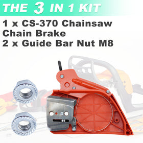 Adefol chain brake cover for Shindaiwa 402S aids safe, controlled cutting.
