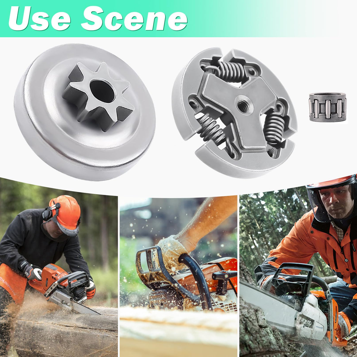 Adefol clutch assembly for Echo CS-400EVL ensures compatible replacement parts