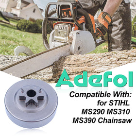 Adefol clutch drum assembly ready for quick, tool-free replacement