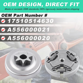 Adefol clutch drum for Echo CS-400EVL enables quick maintenance and steady starts