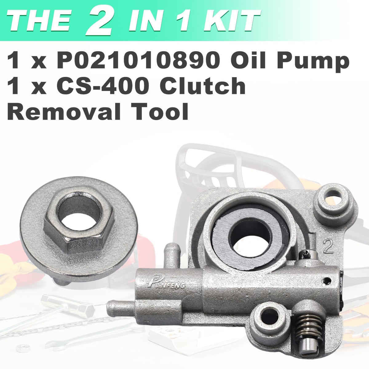 Adefol clutch removal tool kit packaged for storage and transport