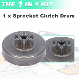 Adefol clutch drum with a 2.7in diameter ensures proper fit for select saws.