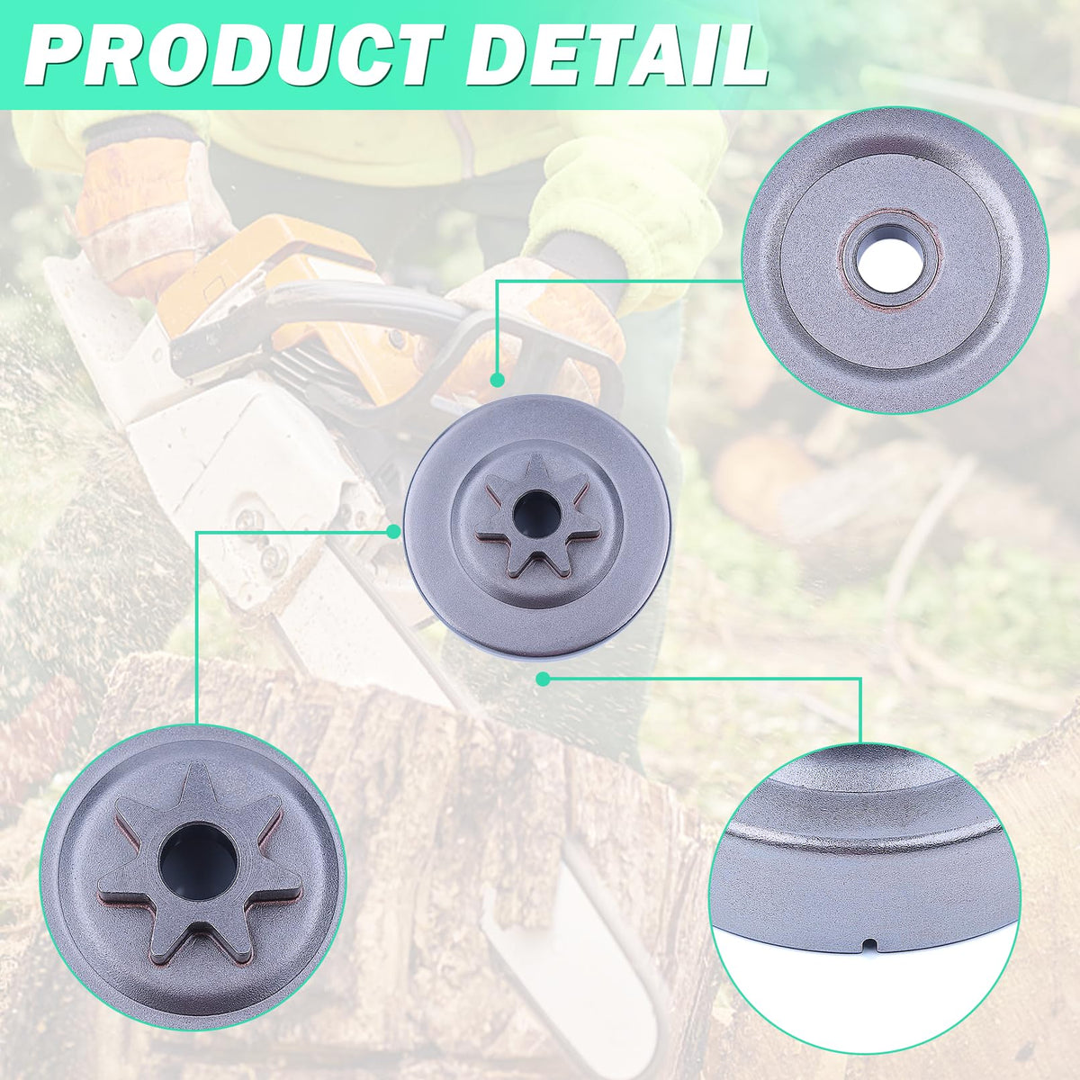 Adefol E-clip included for secure assembly after maintenance