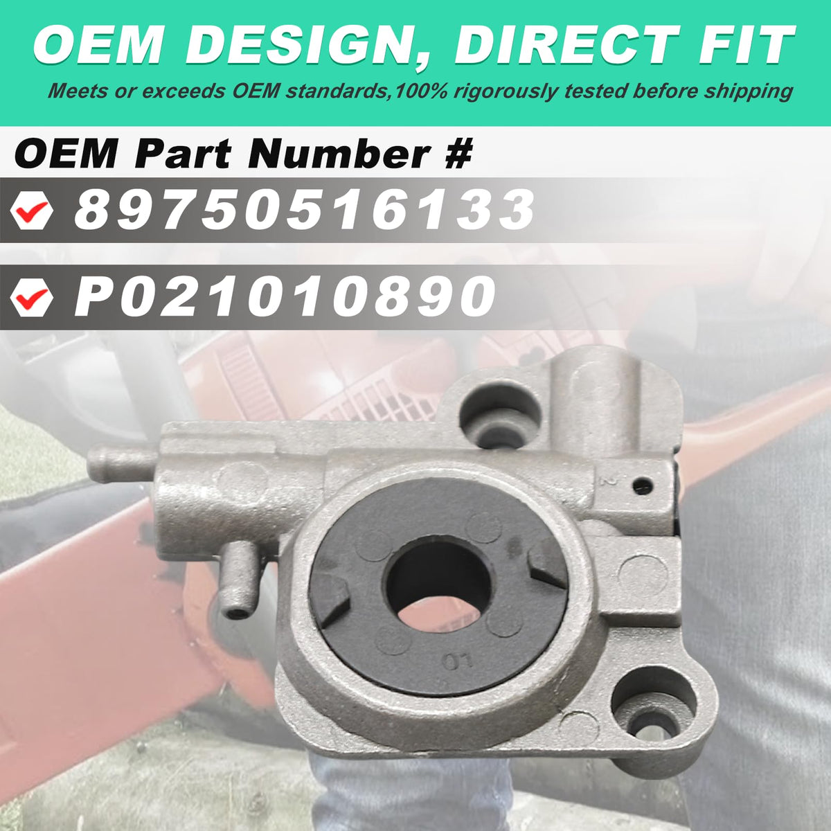 Adefol Echo CS-370F oil pump enhances lubrication during long cuts