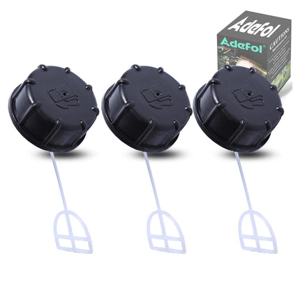 Adefol fuel tank cap side view for Honda GX engines, ensuring a secure seal.