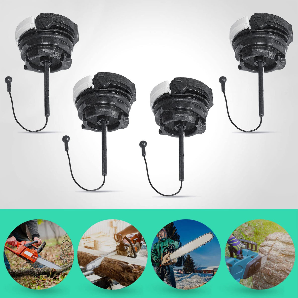 Adefol fuel tank cap for STIHL MS192 prevents spills and simplifies maintenance.