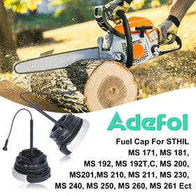 Adefol fuel tank cap for STIHL MS210 provides quick installation and reliable containment.