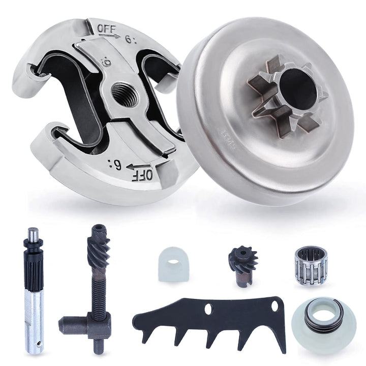 Adefol Husqvarna clutch drum kit for 445-450, restoring reliable cutting performance.