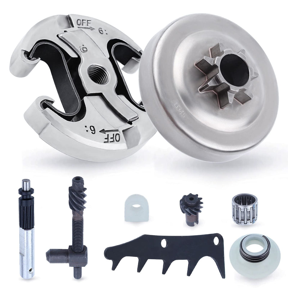 Adefol Husqvarna clutch drum kit for 445-450, restoring reliable cutting performance.