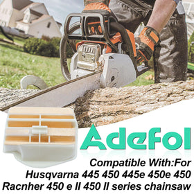 Adefol air filter for Husqvarna 450 ready for installation.