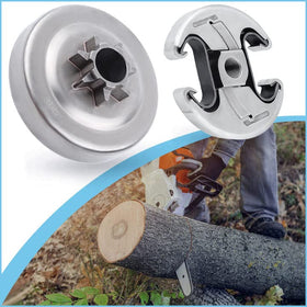 Adefol bucking spike for Husqvarna, aiding bar maintenance and control during cutting.