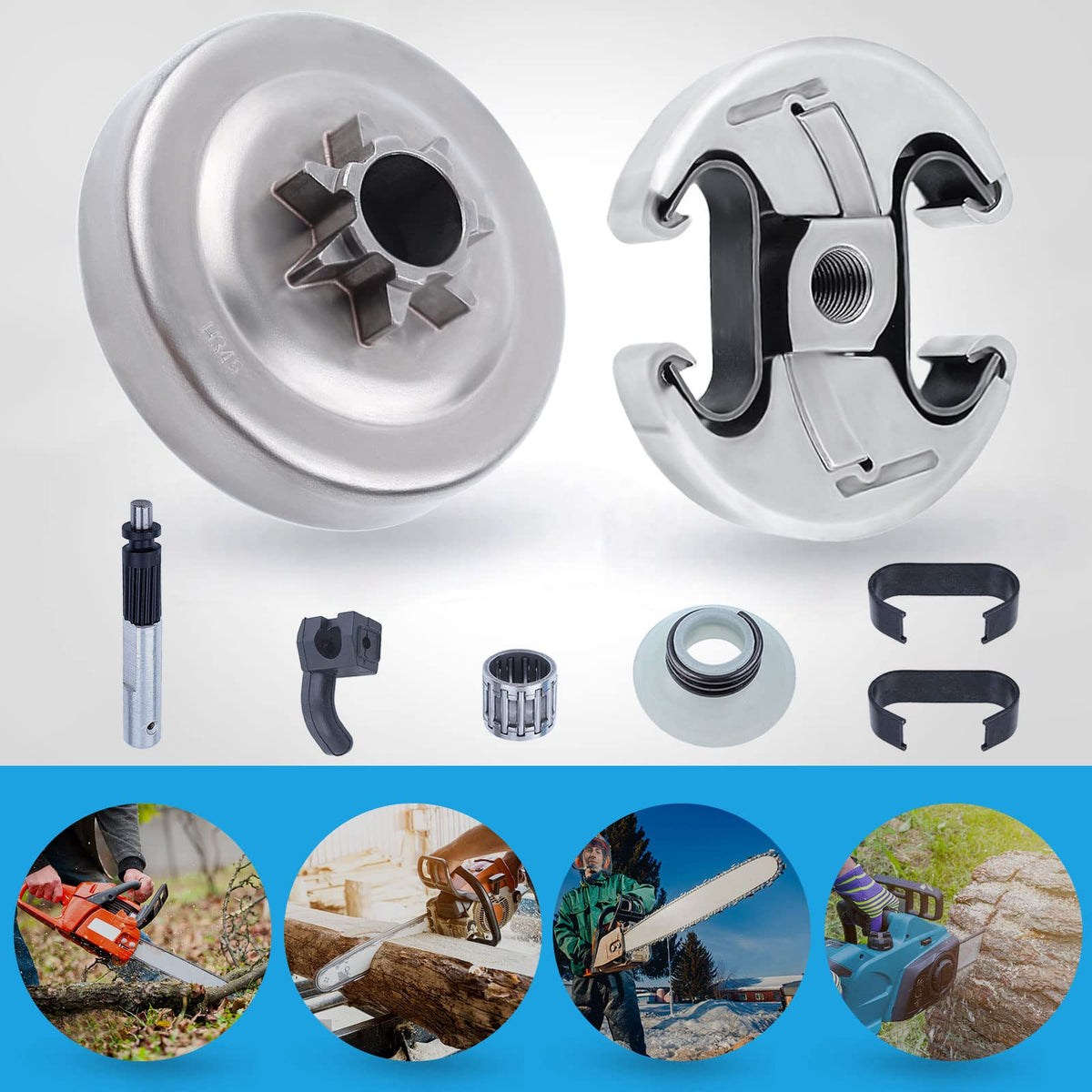 Adefol needle bearing for Husqvarna kit supports smooth rotation and long life.
