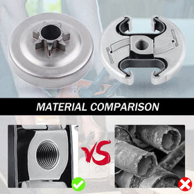 Adefol worm gear for Husqvarna, reducing wear and preserving clutch timing.