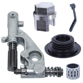 Adefol oil lubrication system closeup highlights quality components.