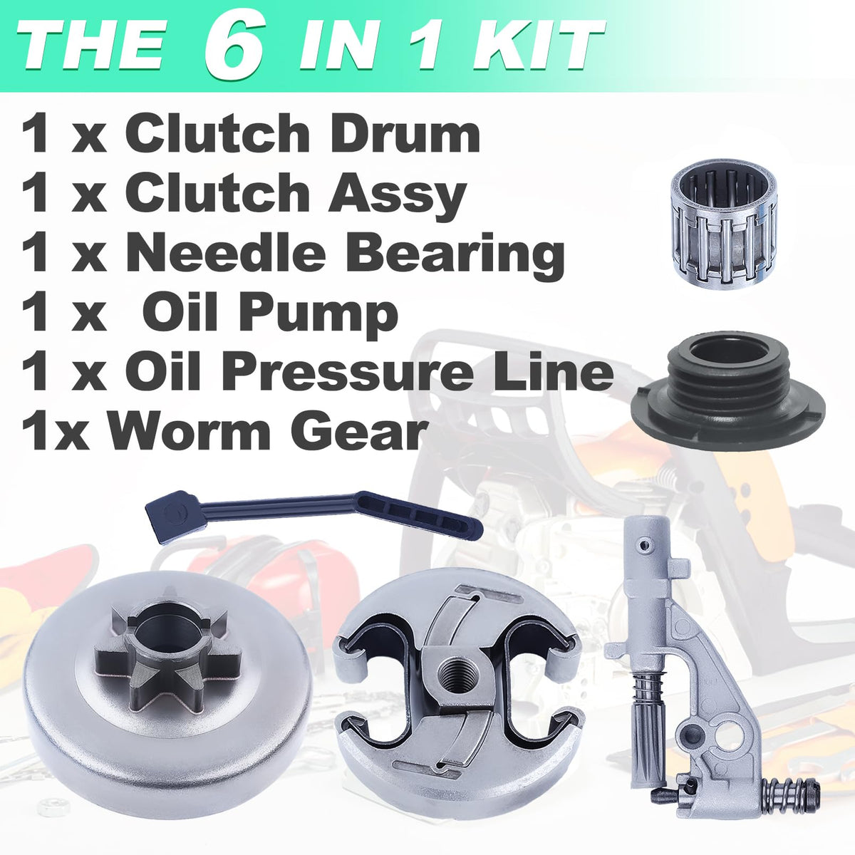 Adefol oil pressure line promotes steady oil flow during use.