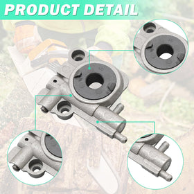 Adefol CS-400 oil pump assembly with worm gear for smooth operation