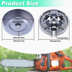 Adefol oil pump maintains steady lubrication for consistent cutting performance