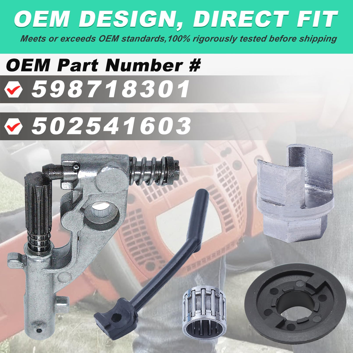 Adefol oil pump unit provides a replacement for consistent oil flow.