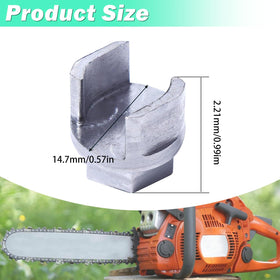 Adefol pump pinion component supports reliable oil delivery to the bar.
