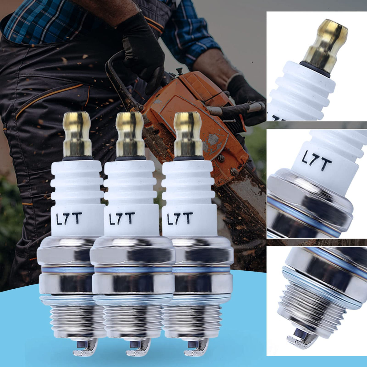Adefol spark plug ensures reliable ignition and smoother idling.