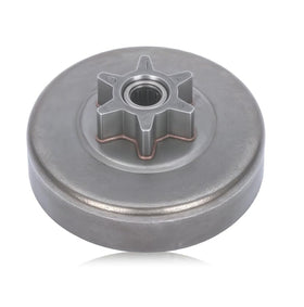 Adefol sprocket clutch drum with 3/8in spacing enhances compatibility for Husqvarna chainsaws.