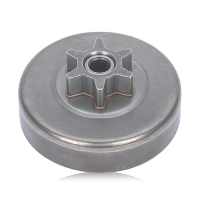 Adefol sprocket clutch drum with 3/8in spacing enhances compatibility for Husqvarna chainsaws.