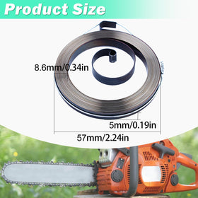 Adefol starter-spring for PPB335 and P3314 enables quick maintenance.