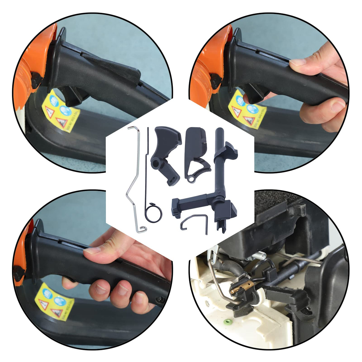 Adefol switch shaft for STIHL 017/018 enables smooth activation