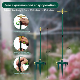 ADEQUAS spike installation ensures stable positioning in soft soil