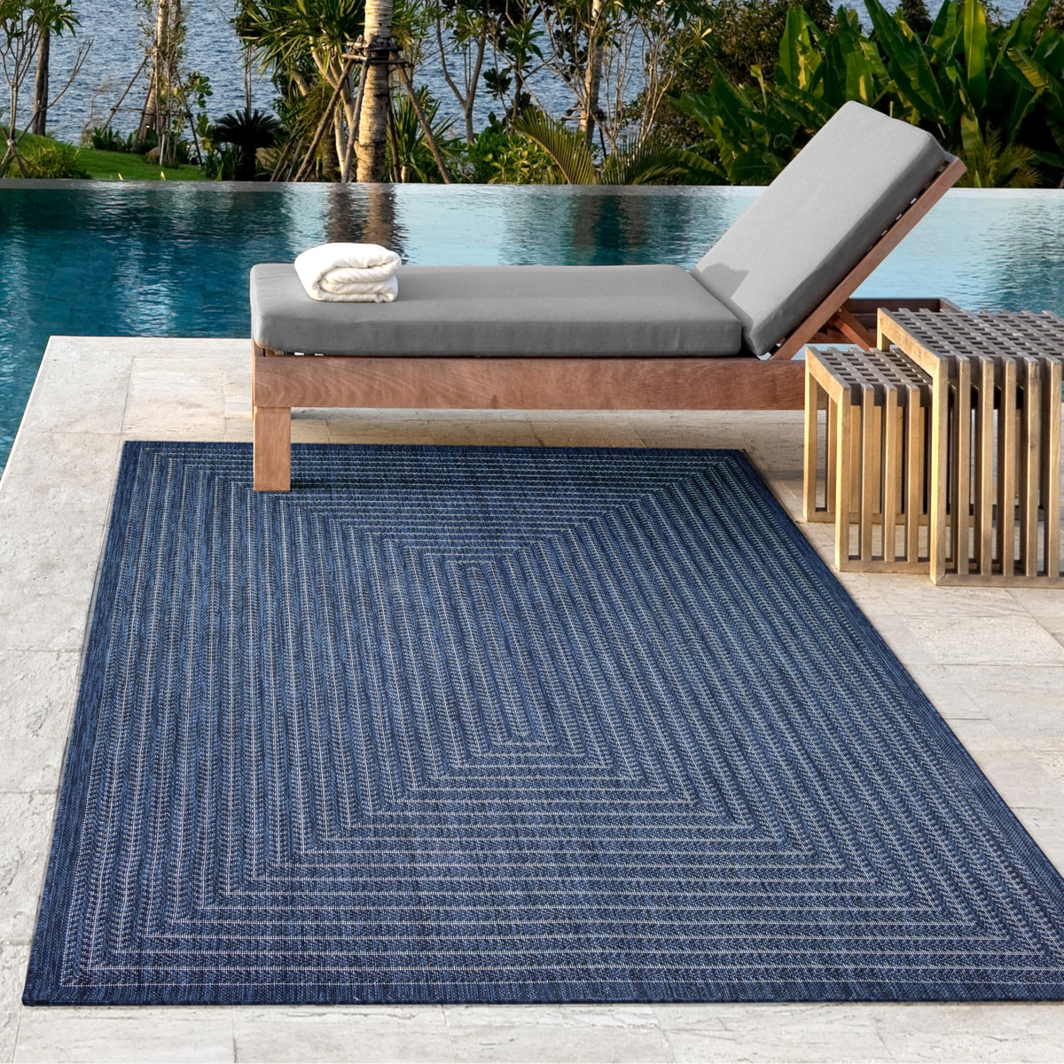 Adiva Rugs Yaban dining-room rug; seamless indoor-outdoor transition for dining areas.