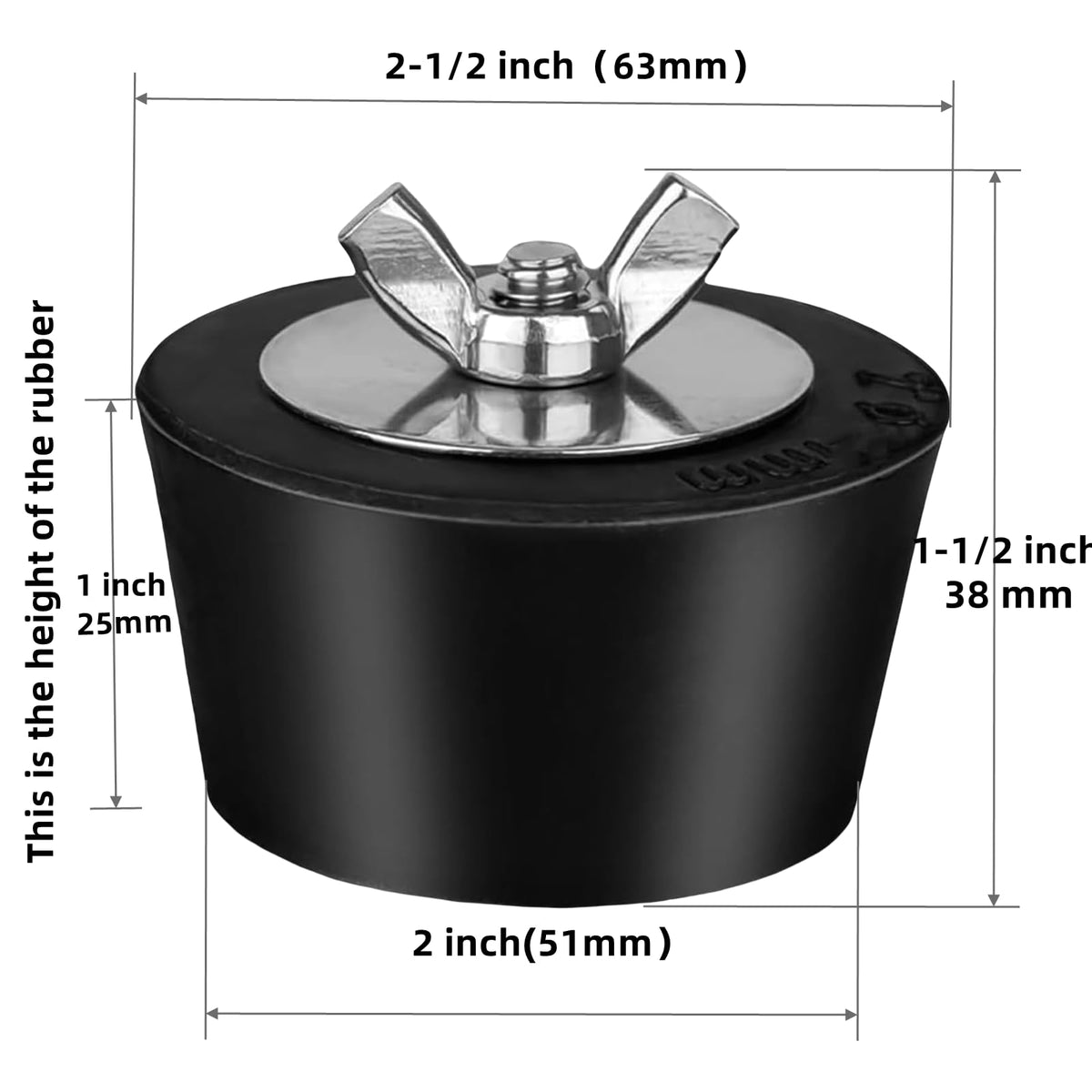 ADKUN stainless steel screws detail shows durable hardware for secure mounting.