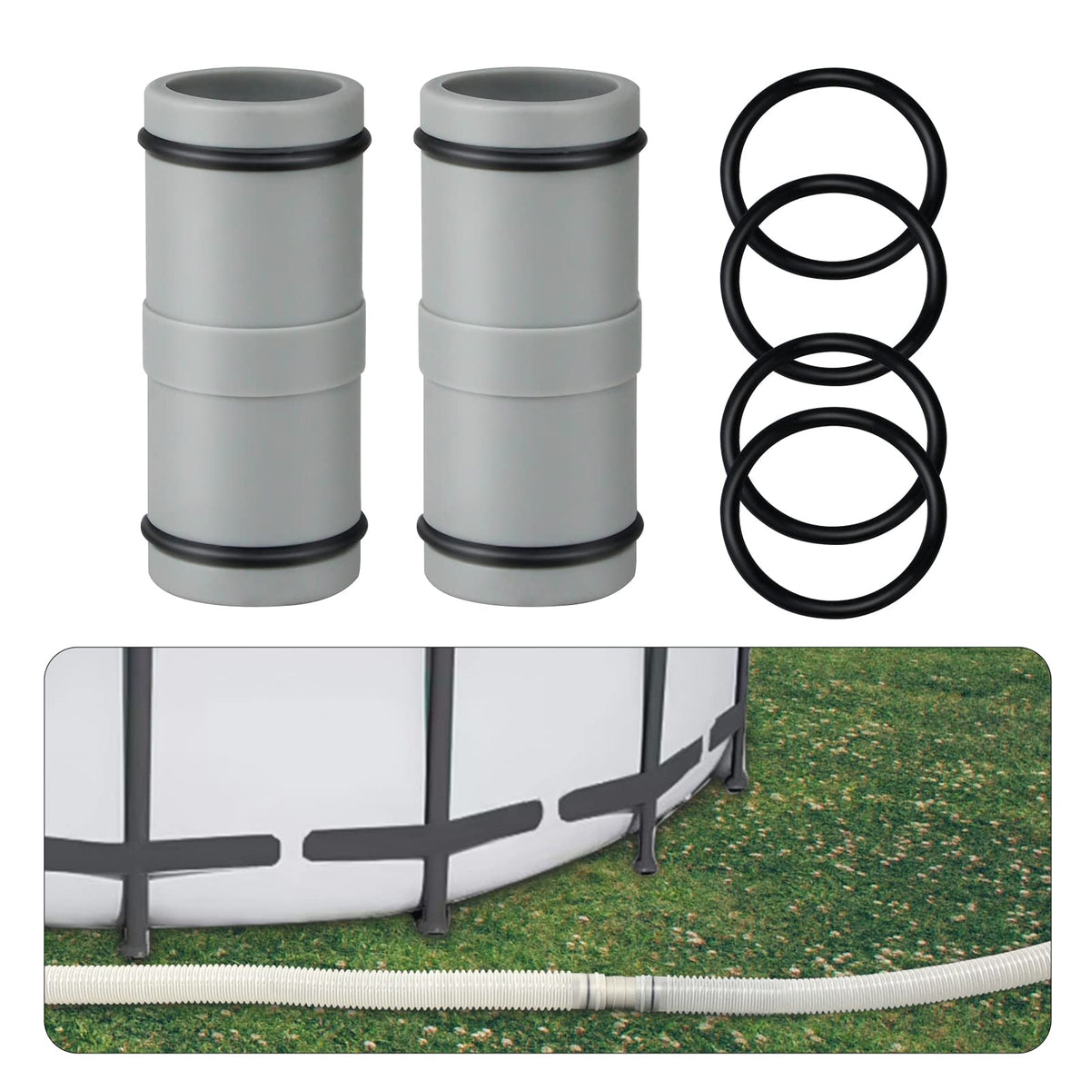ADKUN weather-resistant connector withstands sun, rain, and snow for longevity.