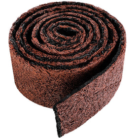 Adnee double-sided rubber mulch roll offers durable edging with a natural two-color finish.