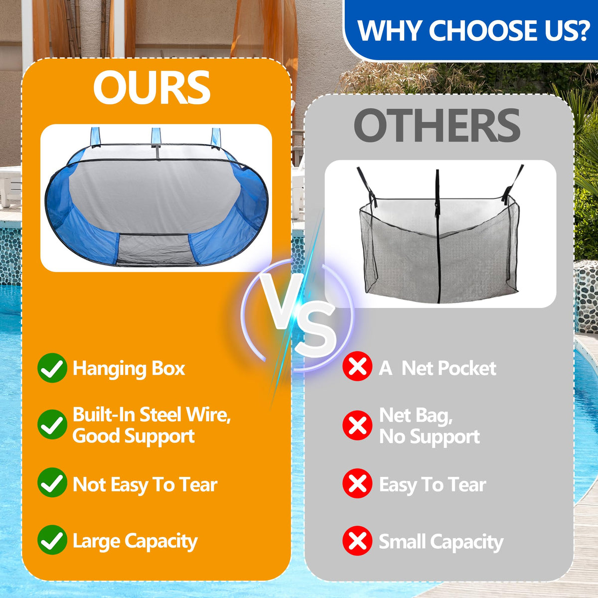 Adnee 60x30x24 inch unfolded size offers ample storage space